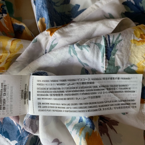 Abercrombie & Fitch floral crop top - Picture 4 of 6